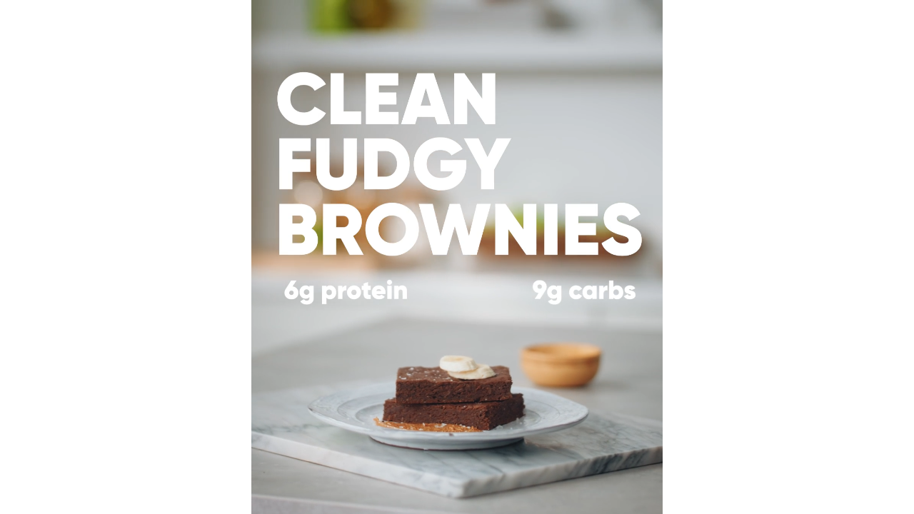 Clean Fudgy Brownies recipe video