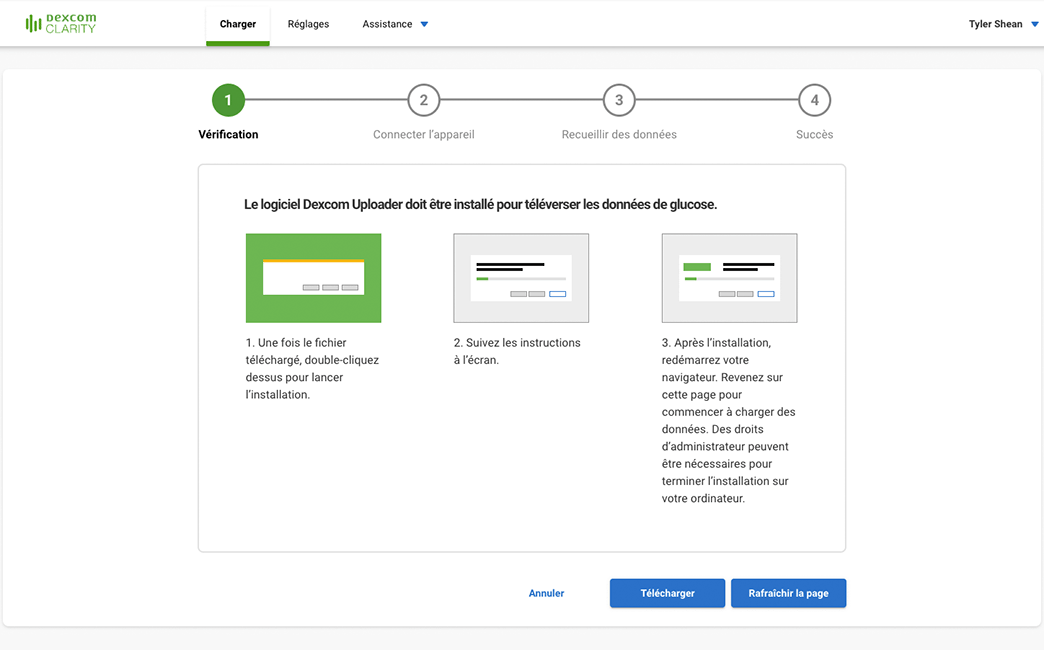 Étape 1 Verification