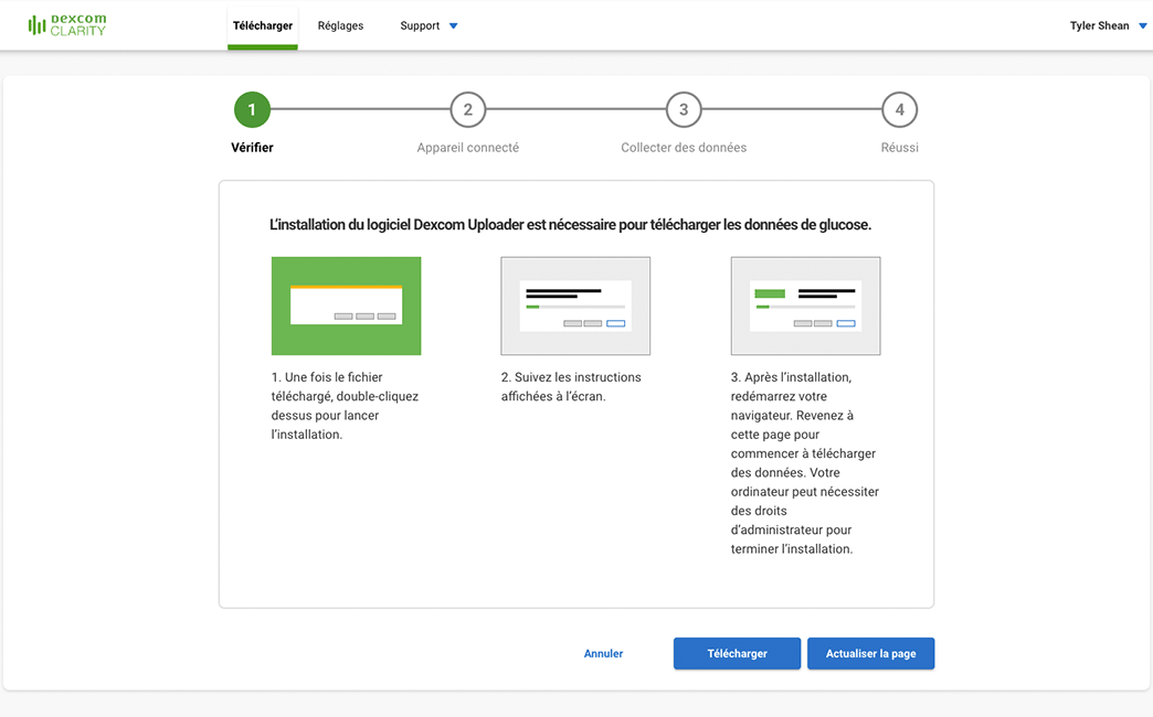 Étape 1 Verifier